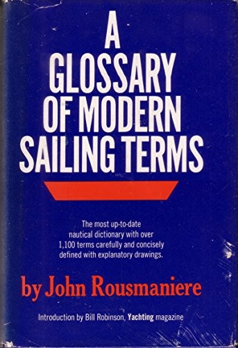Cover for A glossary of modern sailing terms