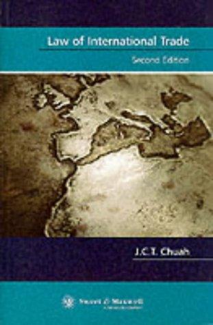 Cover for Law of International Trade