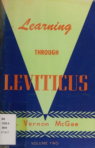 Cover for Learning Through Leviticus, Vol. 2