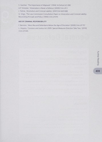 Cover for Criminal law