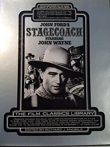 Cover for John Ford's Stagecoach, starring John Wayne