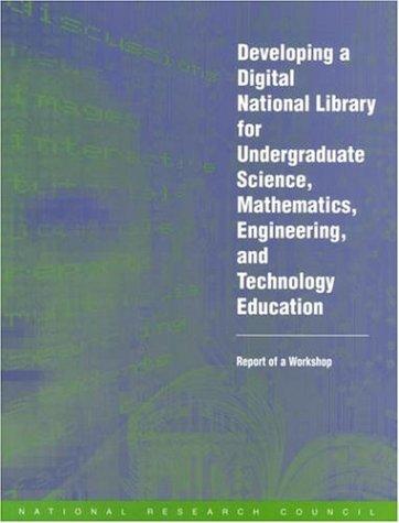 Cover for Developing a Digital National Library for Undergraduate Science, Mathematics, Engineering and Technology Education