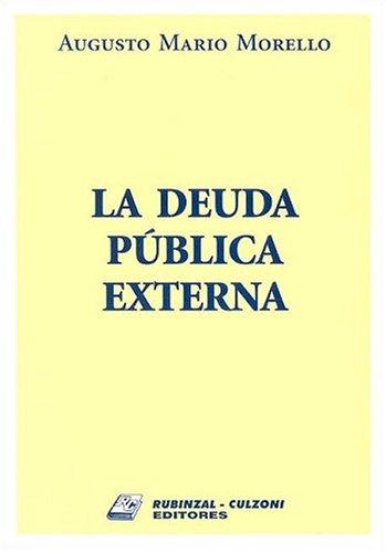 Cover for La deuda pública externa