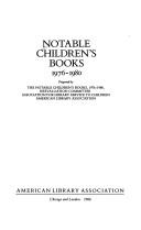 Cover for Notable children's books, 1976-1980