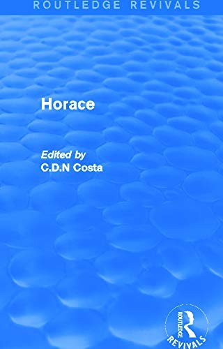 Cover for Horace (Routledge Revivals)
