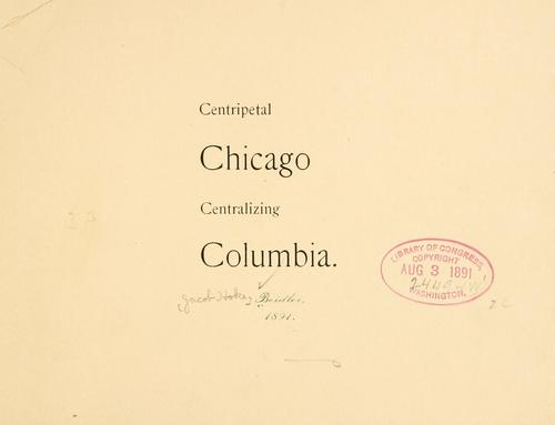 Cover for Centripetal Chicago centralizing Columbia