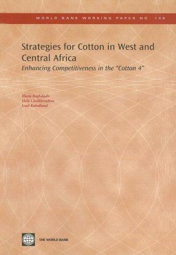 Cover for Strategies for Cotton in West and Central Africa