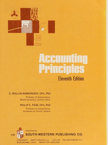 Cover for Accounting principles