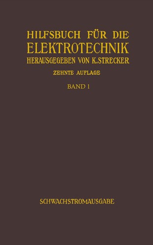 Cover for Hilfsbuch für die Elektrotechnik