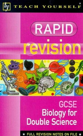 Cover for Rapid Revision Organiser (Rapid Revision: GCSE)