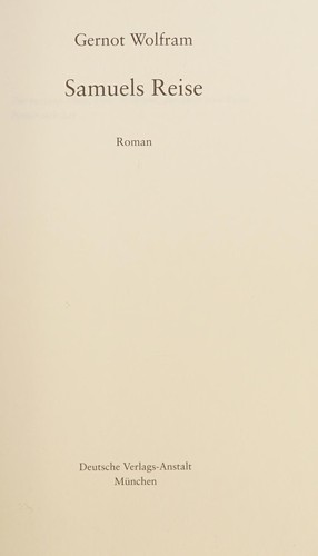 Cover for Samuels Reise