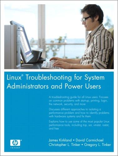 Cover for Linux(R) Troubleshooting for System Administrators and Power Users (HP Professional Series)