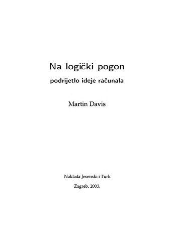Cover for Na logic ki pogon