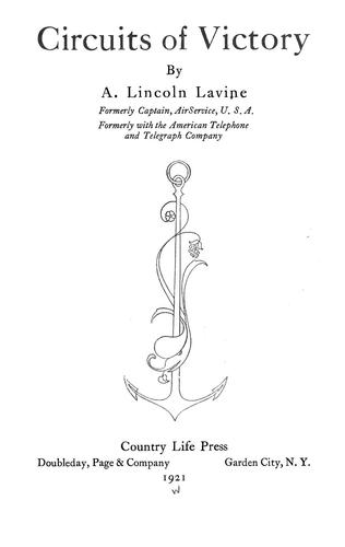 Cover for Circuits of victory