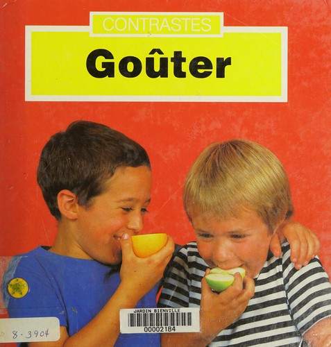 Cover for Goûter