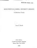 Cover for Microtexts in Cornell University Libraries