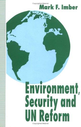 Cover for Environment, security, and UN reform