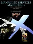 Cover for Managing services marketing