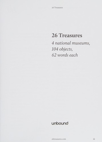 Cover for 26 treasures