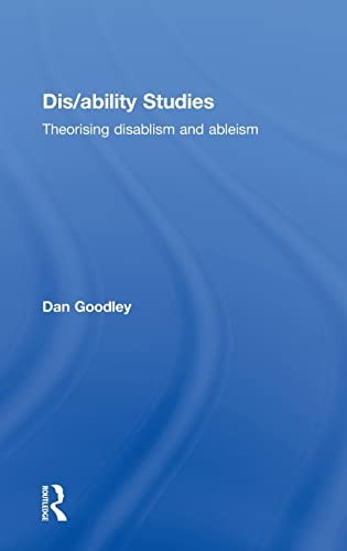 Cover for Dis/ability studies