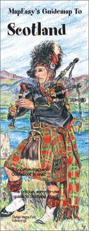 Cover for MapEasy's Guidemap to Scotland & Edinburgh