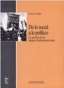 Cover for De lo social a lo político