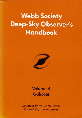 Cover for Webb Society Deep Sky Observers Handbook