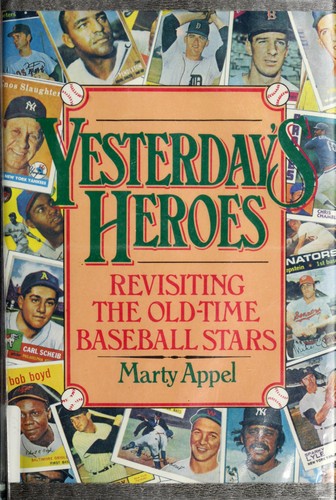 Cover for Yesterday's heroes