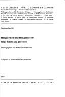 Cover for Hangformen und Hangprozesse =
