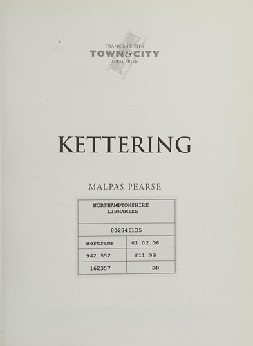 Cover for Kettering