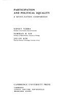 Cover for Participation and political equality