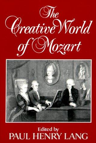 Cover for The Creative World of Mozart