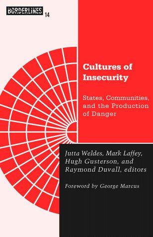 Cover for Cultures of Insecurity