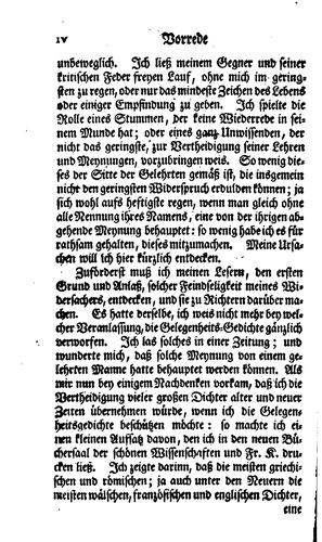 Cover for Versuch einer critischen Dichtkunst: Durchgehends mit den Exempeln unserer besten Dichter erläutert