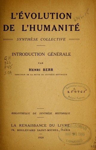 Cover for La terre avant l'histoire