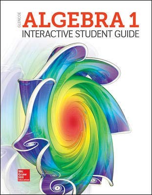 Cover for Algebra 1 2018, Interactive Student Guide, 9780079061751, 0079061753