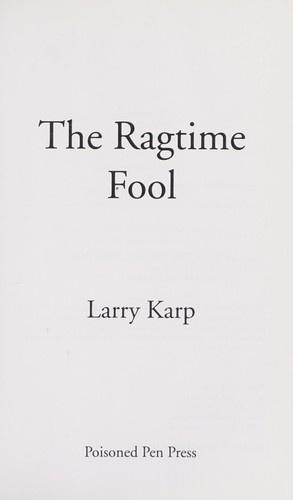 Cover for The ragtime fool