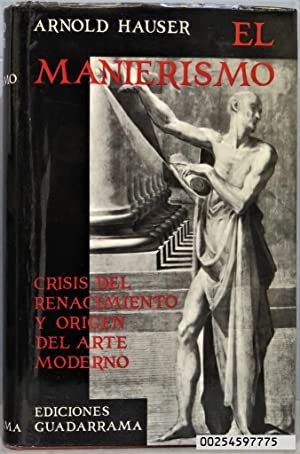 Cover for El manierismo