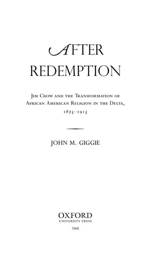Cover for After redemption