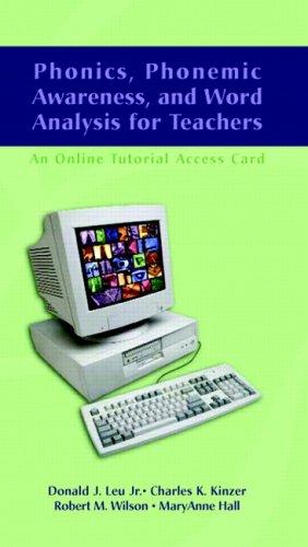Cover for Phonics, Phonemic Awareness, and Word Analysis for Teachers