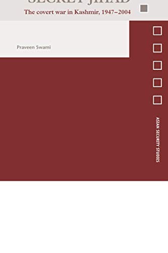 Cover for India, Pakistan and the Secret Jihad