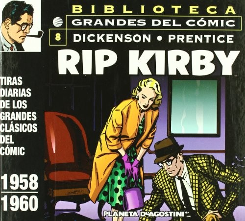 Cover for Rip Kirby 1958-1960 nº 08/12