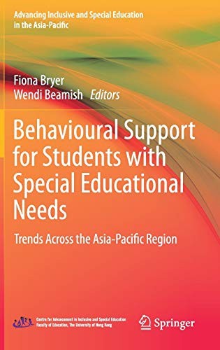 Cover for Behavioural Support for Students with Special Educational Needs
