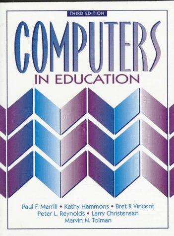 Cover for Computers in education
