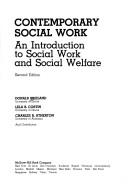 Cover for Contemporary social work