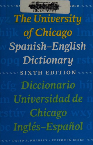 Cover for The University of Chicago Spanish-English dictionary