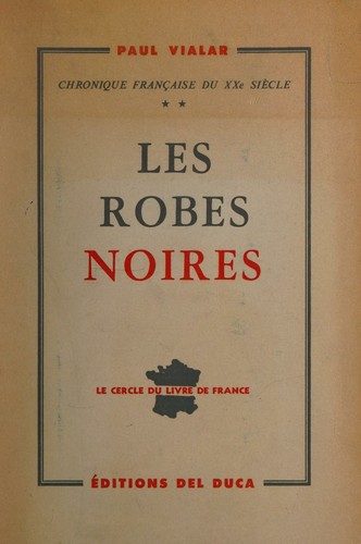 Cover for Les robes noires