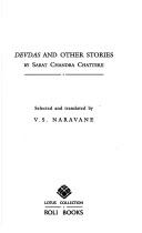 Cover for Devdas and other stories