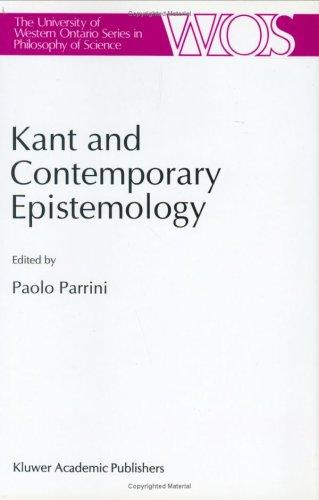 Cover for Kant and contemporary epistemology