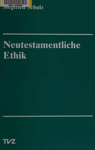 Cover for Neutestamentliche Ethik